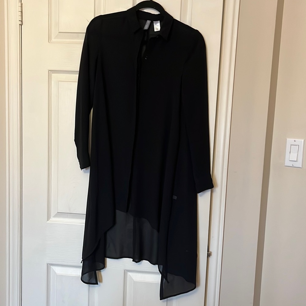 H&M Divided sheer tunic top